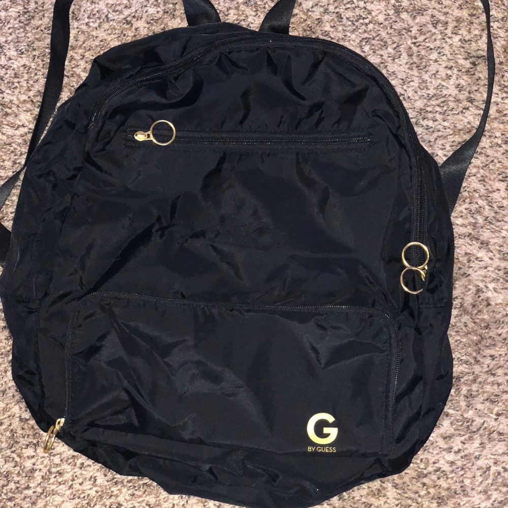 G by Guess black backpack
